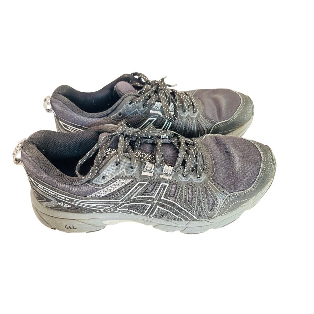 Asics Gel Venture 7 womens sz 8 running hiking shoes dark grey